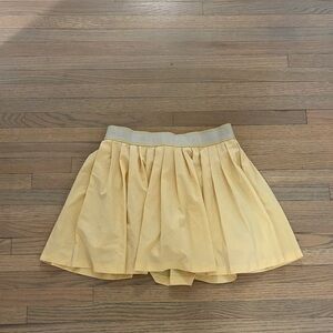 Athleta Light Yellow Skirt